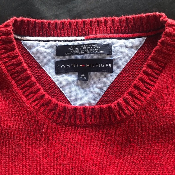Tommy Hilfiger Red Sweater - Picture 3 of 3